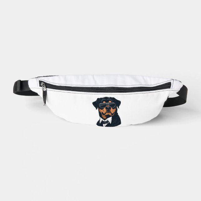 Rottweiler Die Herren Bauchtasche (Vorderseite)