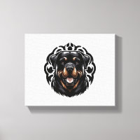 Rottweiler Dog Face
