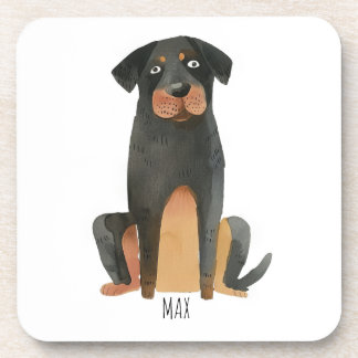 Rottweiler Dog Getränkeuntersetzer