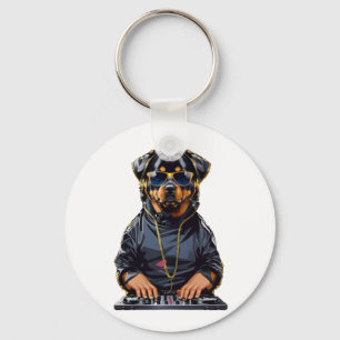 Rottweiler Dog Kimono Schlüsselanhänger