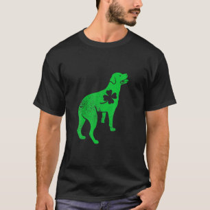 Rottweiler Dog Kleeblatt Heart St Pattys Day Puppy T-Shirt