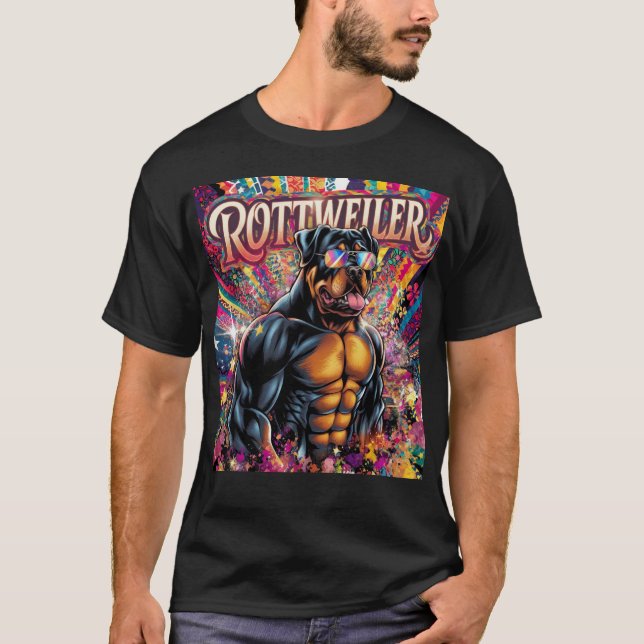 Rottweiler Dog T-Shirt (Vorderseite)