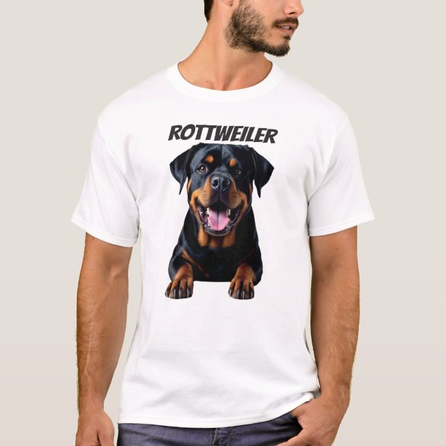 Rottweiler Dog T-Shirt (Vorderseite)