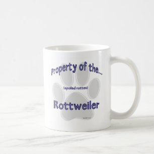 Rottweiler-Eigenschaft Kaffeetasse