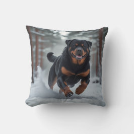 Rottweiler Elegant Throw Kissen