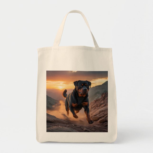 Rottweiler Elegante Festival - Martha Argerich Pro Tragetasche (Vorne)