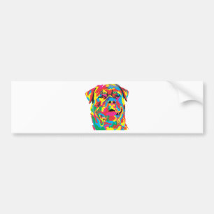 rottweiler Farbe Autoaufkleber