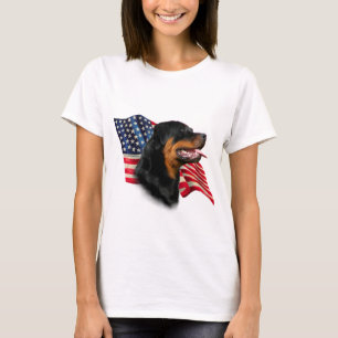 Rottweiler-Flagge T-Shirt