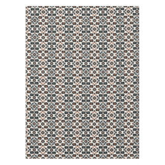 Rottweiler Floral Geometric Pattern Tischdecke