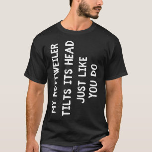 Rottweiler Funny Dog Lover Gabe Niedlichen Frauen  T-Shirt