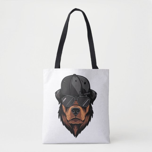 Rottweiler Gangster Tasche (Vorderseite)
