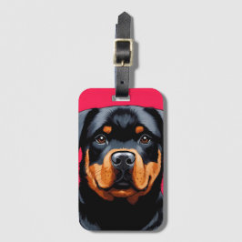 Rottweiler Gepäckanhänger