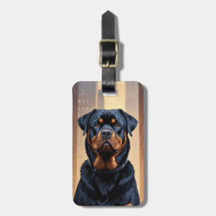 Rottweiler-Gepäckanhänger Gepäckanhänger