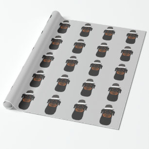 Rottweiler Geschenkpapier