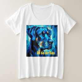 Rottweiler Große Größe T-Shirt