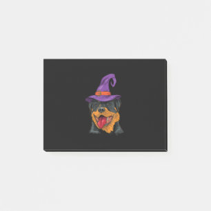 Rottweiler halloween Hundeschrei lustiges Geschenk Post-it Klebezettel