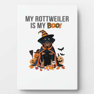Rottweiler Halloween-Kostüm  Mein Rottweiler ist m Fotoplatte