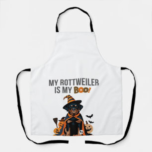 Rottweiler Halloween-Kostüm  Mein Rottweiler ist m Schürze