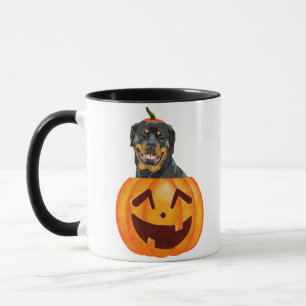 Rottweiler Halloween-Tasse Tasse