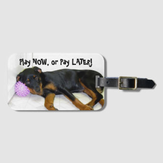 Rottweiler Heidi Play Jetzt spielen, Spätere Gepäc Gepäckanhänger