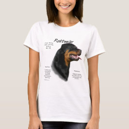 Rottweiler History Design T-Shirt