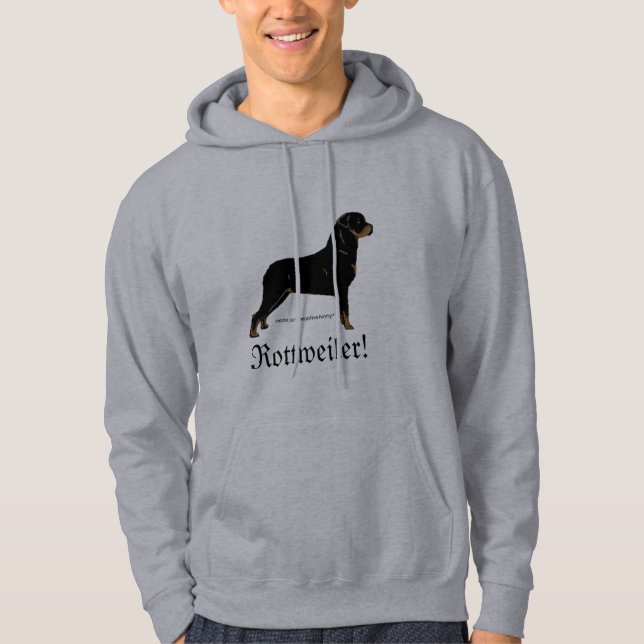 Rottweiler Hoodie (Vorderseite)