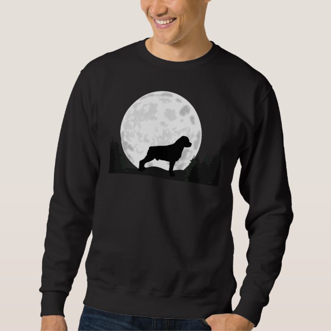 Rottweiler Hund 47 Sweatshirt (Vorderseite)