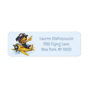 Rottweiler Hund Pilot Flugzeug