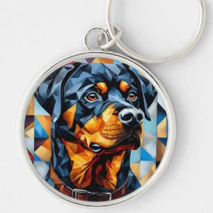 Rottweiler Hund Schlüsselanhänger