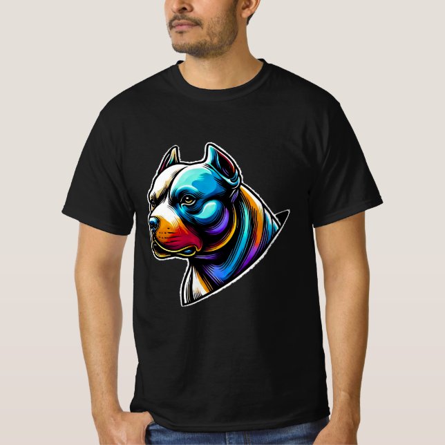 rottweiler Hund T-Shirt (Vorderseite)