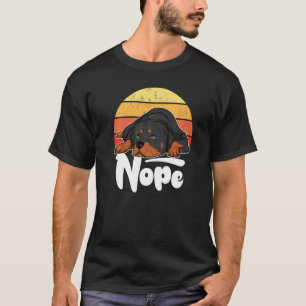 Rottweiler Hund Vintage 41 T-Shirt