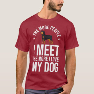 Rottweiler Hund Welpen Eigentümer Lover T-Shirt