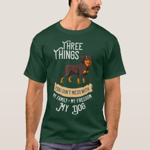 Rottweiler-Hunde-Welpen Besitzer Liebhaber T-Shirt