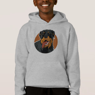Rottweiler-Hundefan-Design Hoodie
