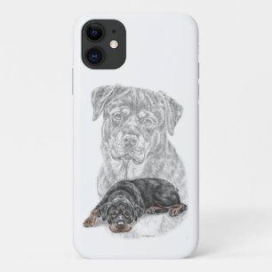 Rottweiler Hundekunst Case-Mate iPhone Hülle