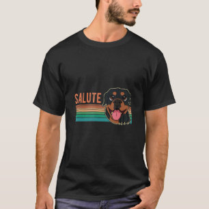 Rottweiler Hundezüchter Hundebesitzer Sprichwort 3 T-Shirt