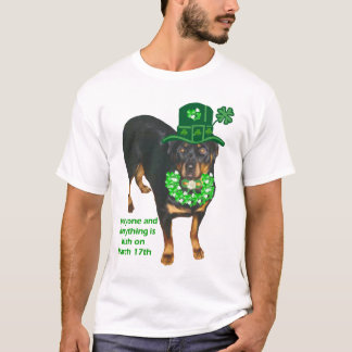 Rottweiler Iren-Wünsche T-Shirt
