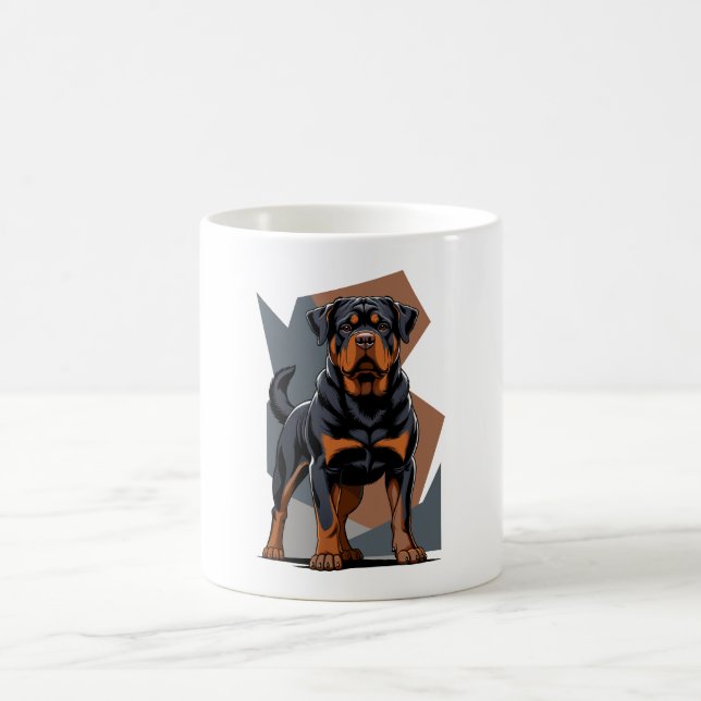 Rottweiler Kaffeetasse (Mittel)