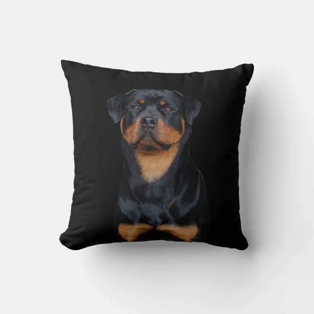 Rottweiler   kissen (Vorderseite)