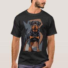 Rottweiler Königswürde: Macht in jedem Pixel T-Shirt
