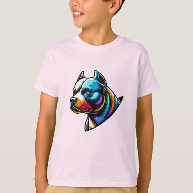 rottweiler kopf T-Shirt (Vorderseite)