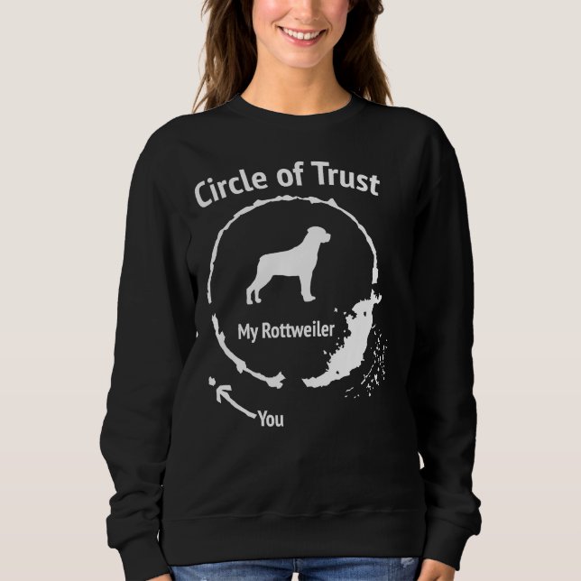 Rottweiler-Kreis Sweatshirt (Vorderseite)