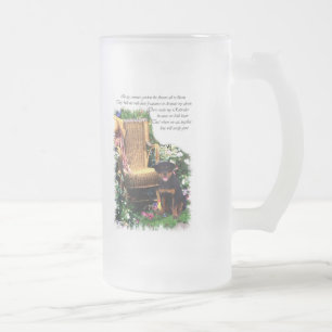 Rottweiler Kunstgeschenke Mattglas Bierglas