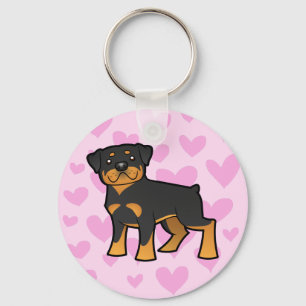 Rottweiler Liebe Schlüsselanhänger