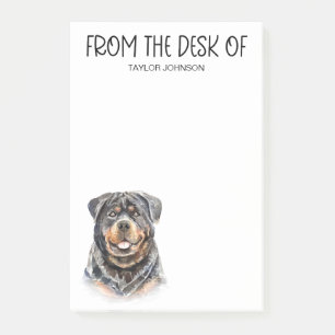 Rottweiler Lover Post-it Klebezettel