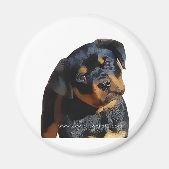 Rottweiler Magnet (Vorne)