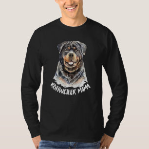 Rottweiler Mama Hund Lover Mama T-Shirt