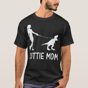 Rottweiler Mama Rottie Mama Dog Rott Dinosaurier F T-Shirt