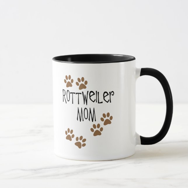 Rottweiler Mama Tasse (Rechts)