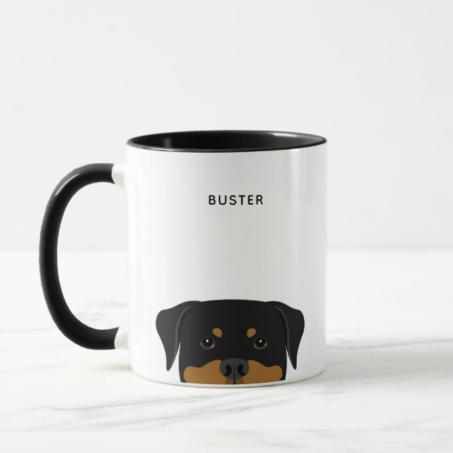 Rottweiler Mugs (Gauche)